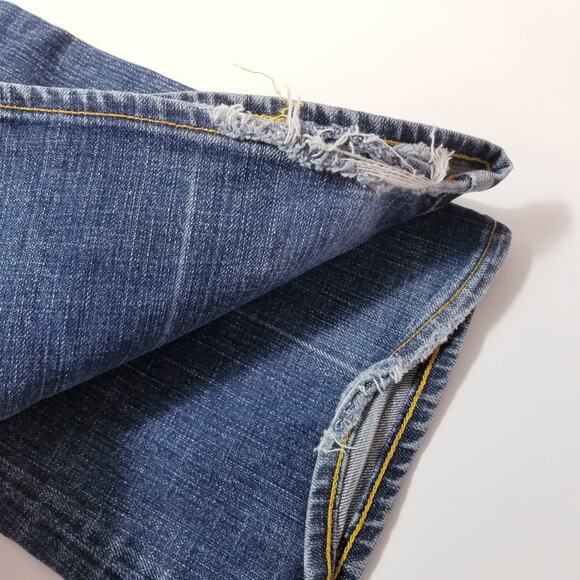 Adriano Goldschmied Jeans Low Rise Bootcut Blue Denim - Picture 7 of 12